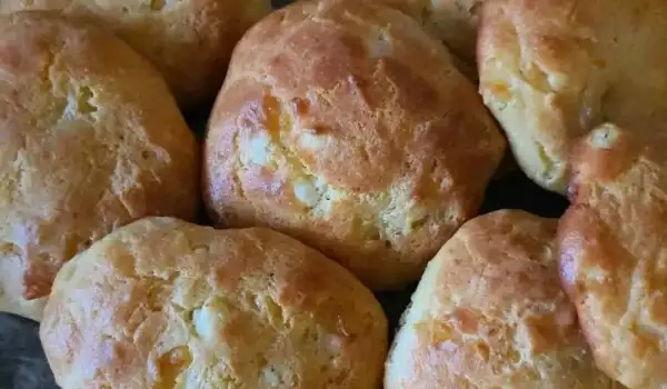 Быстрые кукурузные хлебцы без замеса