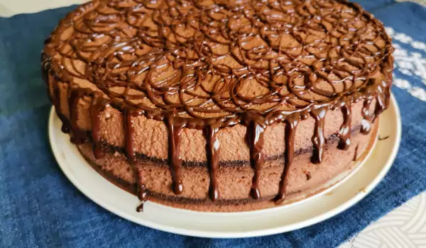 Шоколадный мусс для торта