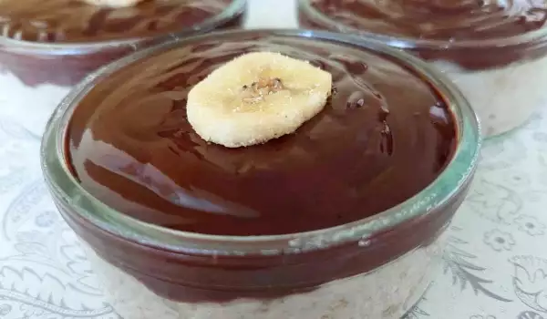 Полезный десерт с бананами