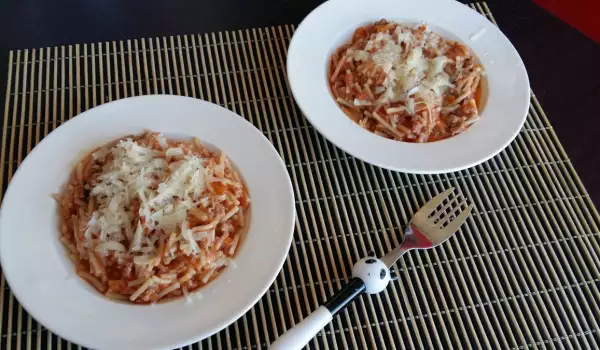 Спагетти Болоньезе для детей