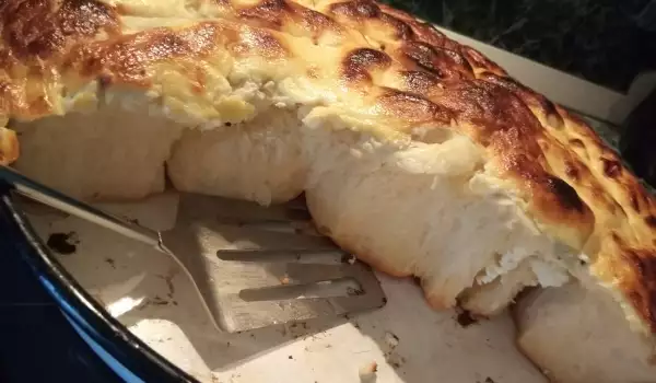 Дизмана - турецкий хлеб с заливкой