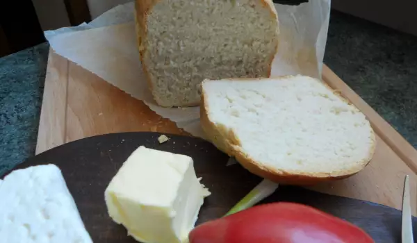 Роскошный белый хлеб