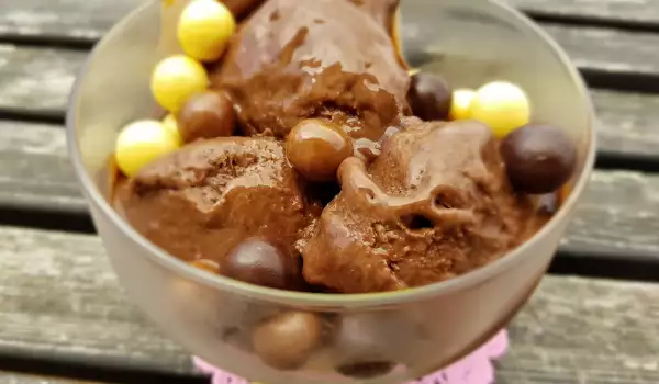 Настоящее домашнее шоколадное мороженое