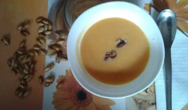 Домашний суп-пюре из тыквы