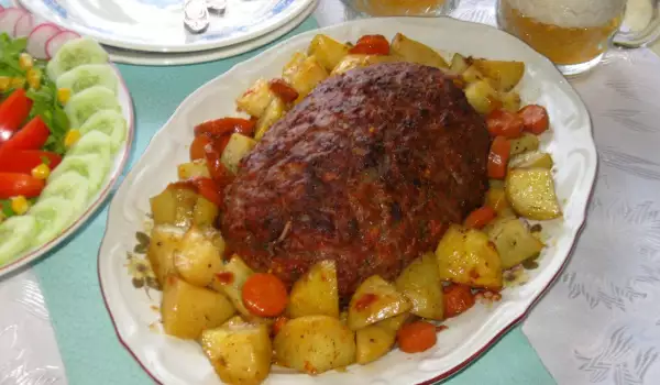 Секана из мяса по-болгарски