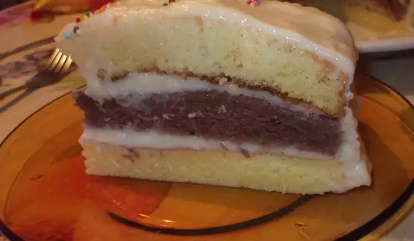 Домашний торт с кремом