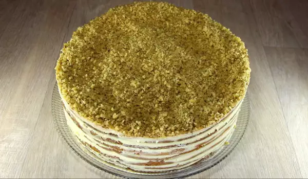 Домашний медовый торт