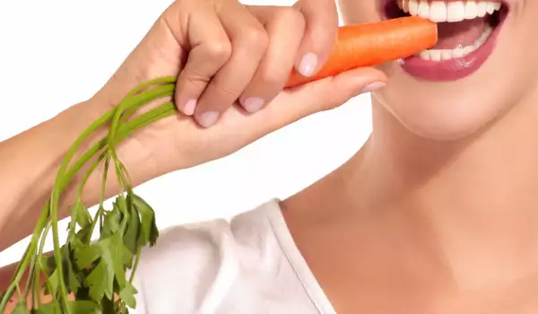 Морковь утоляет голод