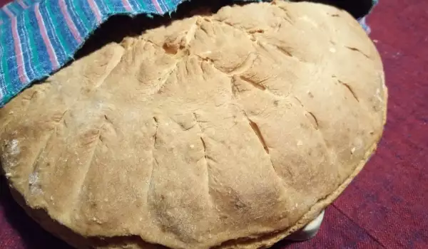 Содовый хлеб с газированной водой и разрыхлителем