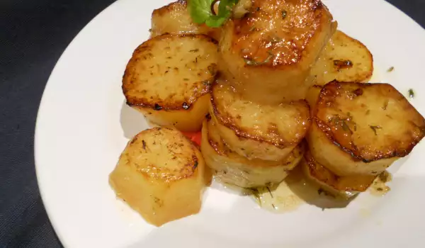 Картофель Fondant (тающая картошка в духовке)