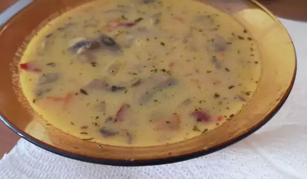 Бабушкин грибной суп