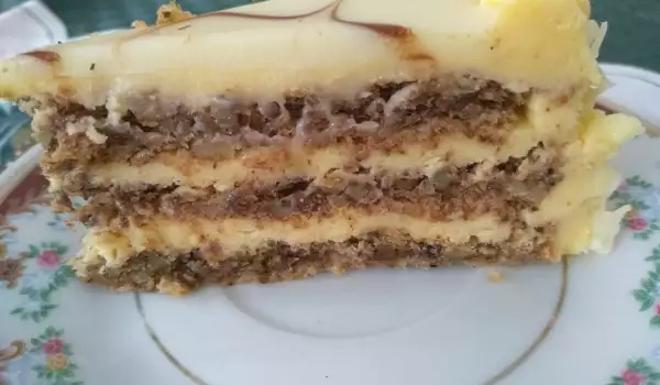 Торт Гараш с белым шоколадом