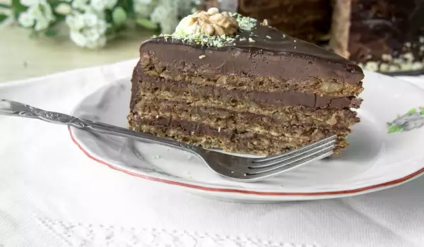 Шоколадный торт типа Гараш