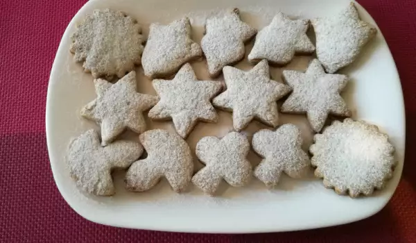 Имбирное печенье с ванилью на Рождество