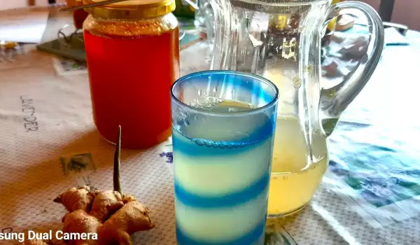Имбирная вода с лимоном и медом
