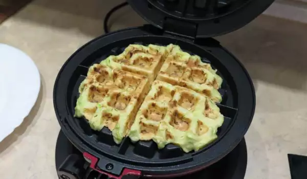 Вафли из кабачков