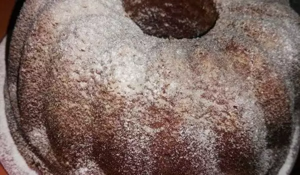 Масляный кекс с шоколадом