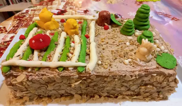 Торт «Лесная сказка» по старинному рецепту
