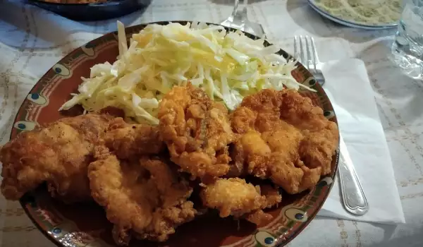 Икра в панировке с лимонный вкусом