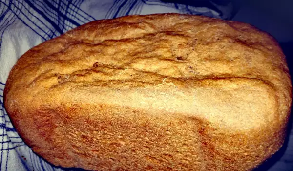 Хлеб из муки второго типа с полбой в хлебопечке