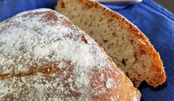 Хлеб из полбы без замеса