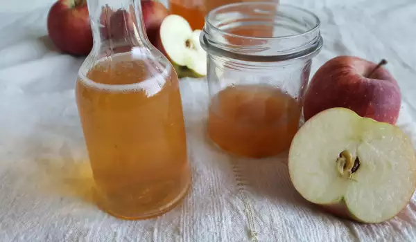 Домашний яблочный уксус без консервантов