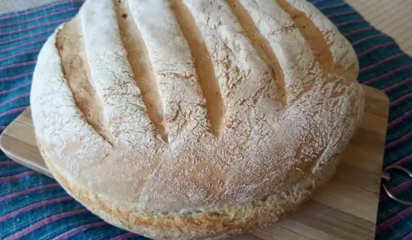 Домашний хлеб с хрустящей корочкой