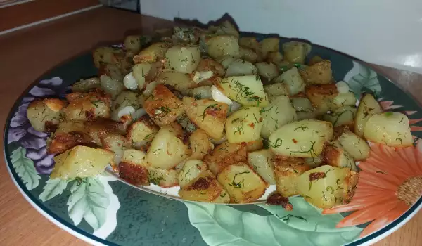 Хрустящий картофель соте