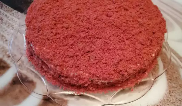 Быстрый торт Красный Бархат
