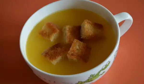 Крем-суп из картофеля и брокколи