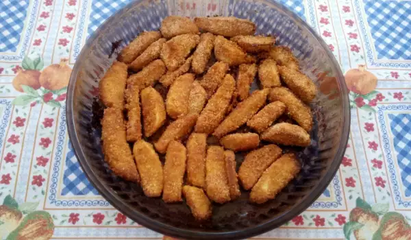 Картофель в панировочных сухарях в духовке
