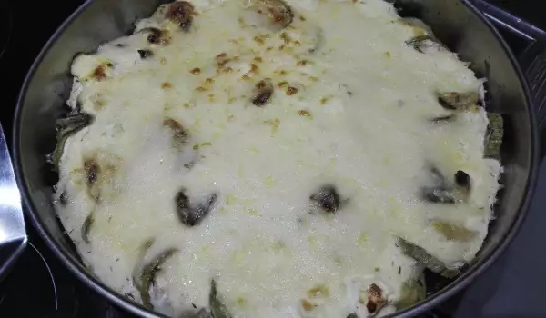 Картошечка с кабачками в духовке