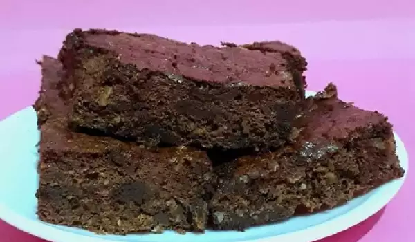 Шоколадный кето-пирог