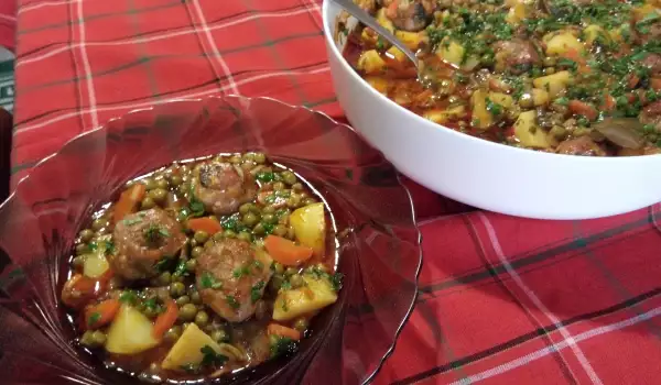 Садовые котлеты в духовке