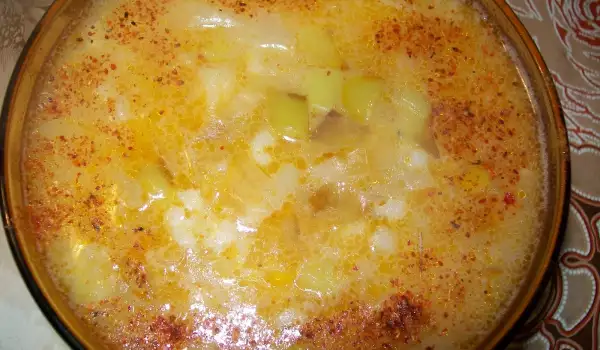 Суп из квашеной капусты с рисом