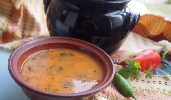 Классический суп из фасоли