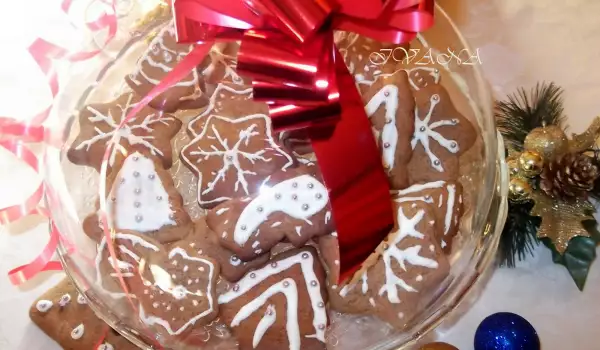 Рождественское печенье с медом и корицей