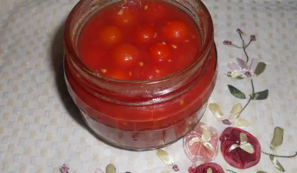 Консервированные помидоры черри