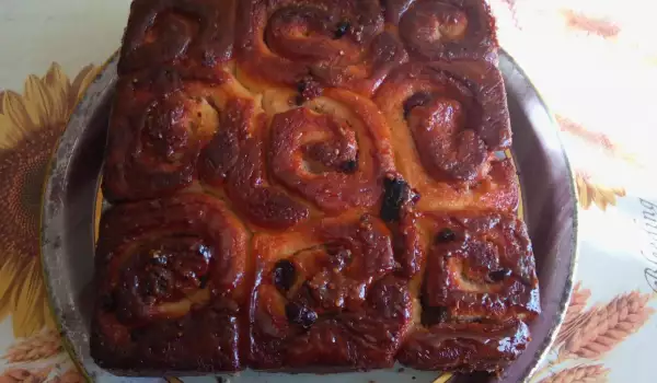 Карамельный кулич