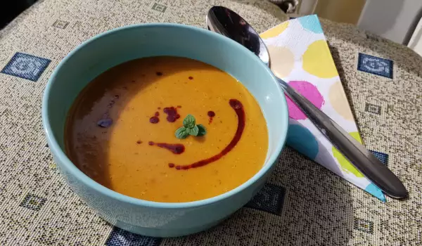 Великолепный крем-суп из красной чечевицы