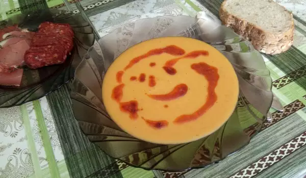Мерджемек - суп из красной чечевицы