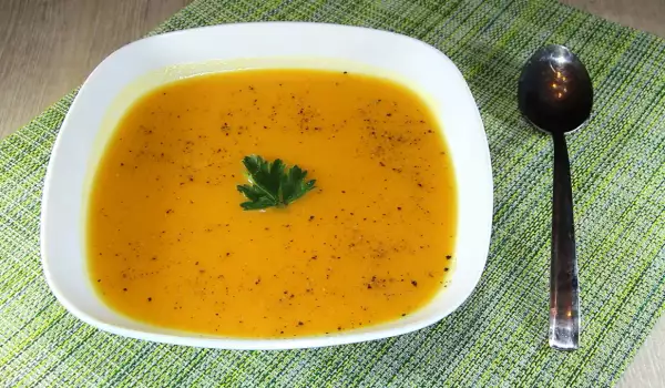 Суп пюре из тыквы