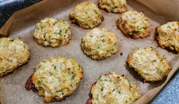 Котлеты из кабачков и творога в духовке