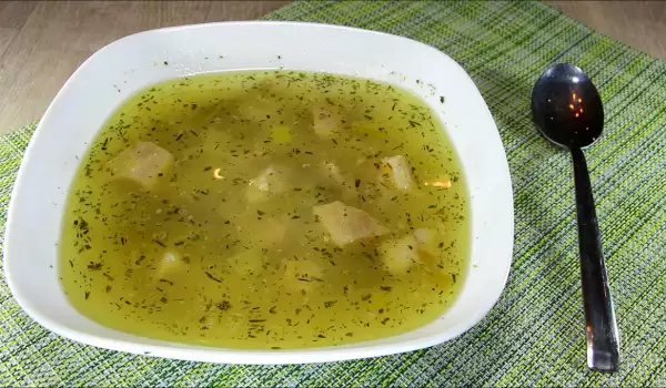 Суп с капустным рассолом по старинному рецепту