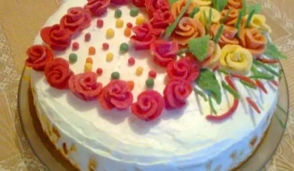 Быстрыю торт на день рождения