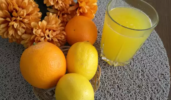 Домашний лимонад с апельсинами, лимонами и мятой