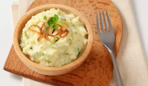Картофельное пюре с луком