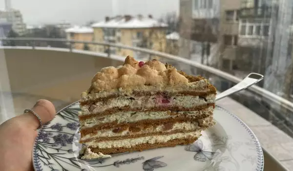 Французский деревенский торт или Медовик