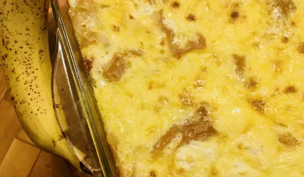 Соленая молочная баница с юфкой