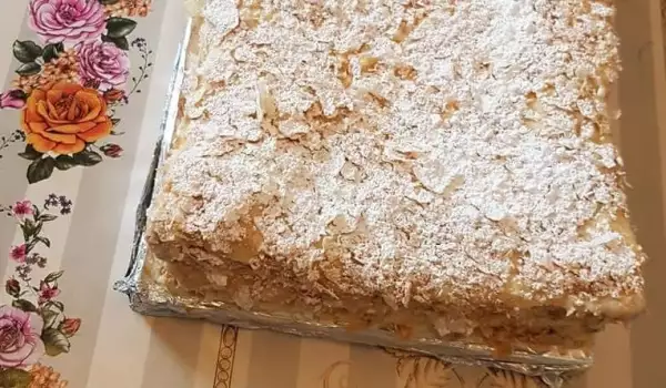 Торт Наполеон с очень пышным кремом